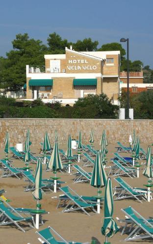 Hotel Vela Velo Club Vieste Exterior foto